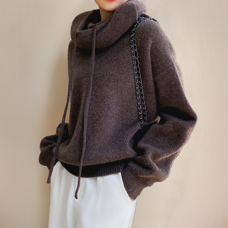 Le Cloe - Merino uld rullekrave sweater